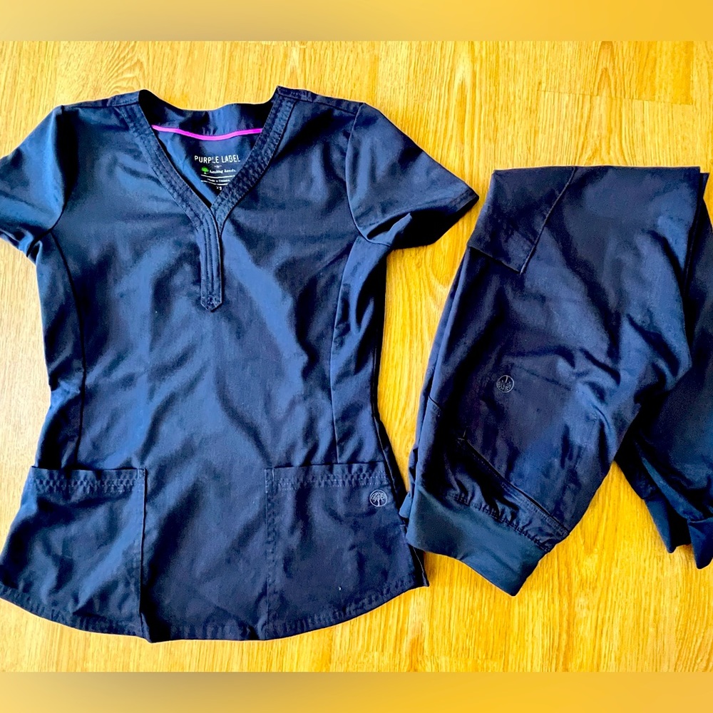 Purple Label Jogger Scrub Set